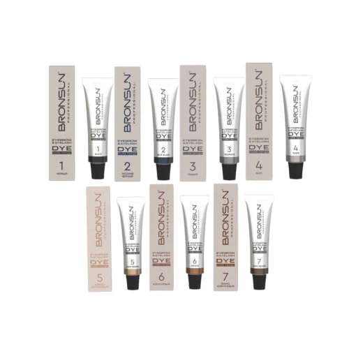 BRONSUN PROFESSIONAL NUDE RANGE صبغة كريمية للحواجب