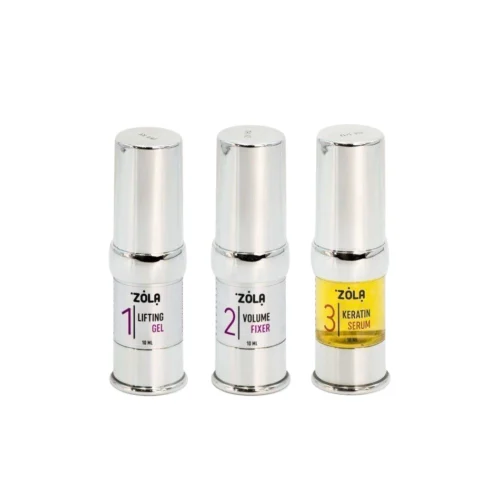 ערכת ZOLA Silver Brow & Lash Lamination System להרמת גבות וריסים