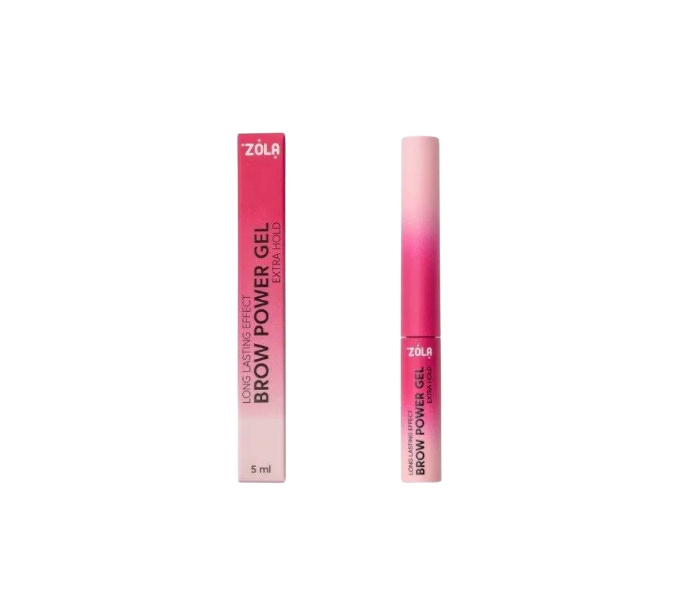 ג׳ל שקוף ZOLA Brow Power Gel לעיצוב ולקיבוע גבות