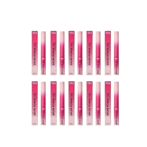 ZOLA Brow Power Gel Clear Eyebrow Gel 10 pcs