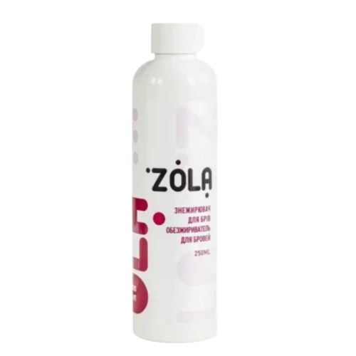 מסיר שומנים ZOLA להכנת הגבות לפני צביעה