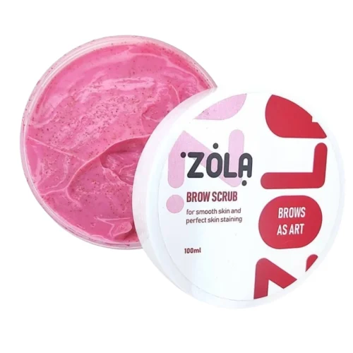 مقشر ZOLA Brow Scrub للحواجب برائحة الفراولة 100ml