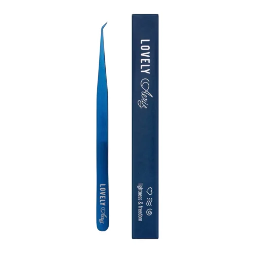 Lovely Aeris L-Shaped Lash Extension Tweezers 5mm