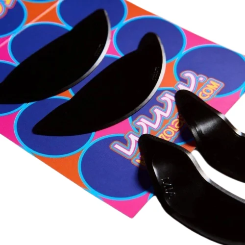 פאצ'ים שחורים מסיליקון להלחמת ריסים, 2 זוגות – MIA STOP-UV LED
