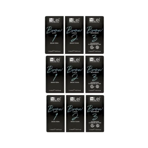 InLei Brow Lift + Lock + Bomber Brow Lamination Kit – 9 Sachets