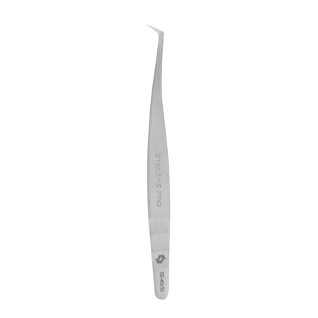 פינצטת ווליום L 65° להלחמת ריסים – STALEKS PRO EXPERT 40 TYPE 12 TE-40/12