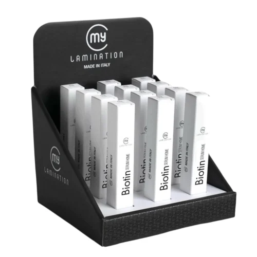 מארז 12 סרומי ביוטין לריסים וגבות – My Lamination Biotin Serum Home 10ml