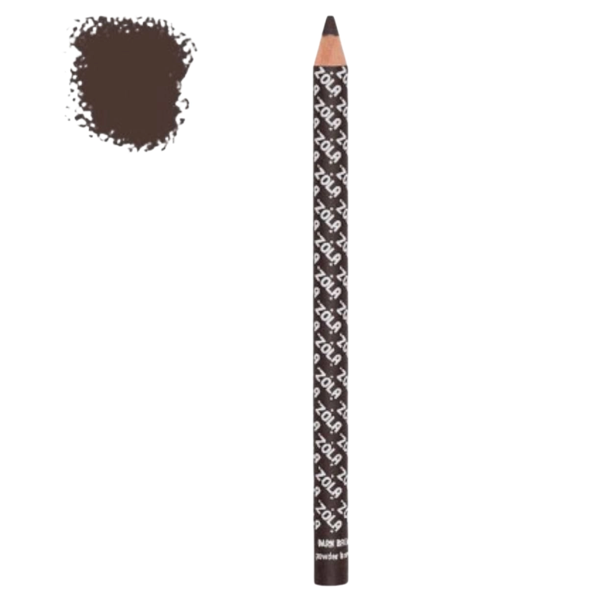 Пудровый карандаш для бровей ZOLA — Dark Brown