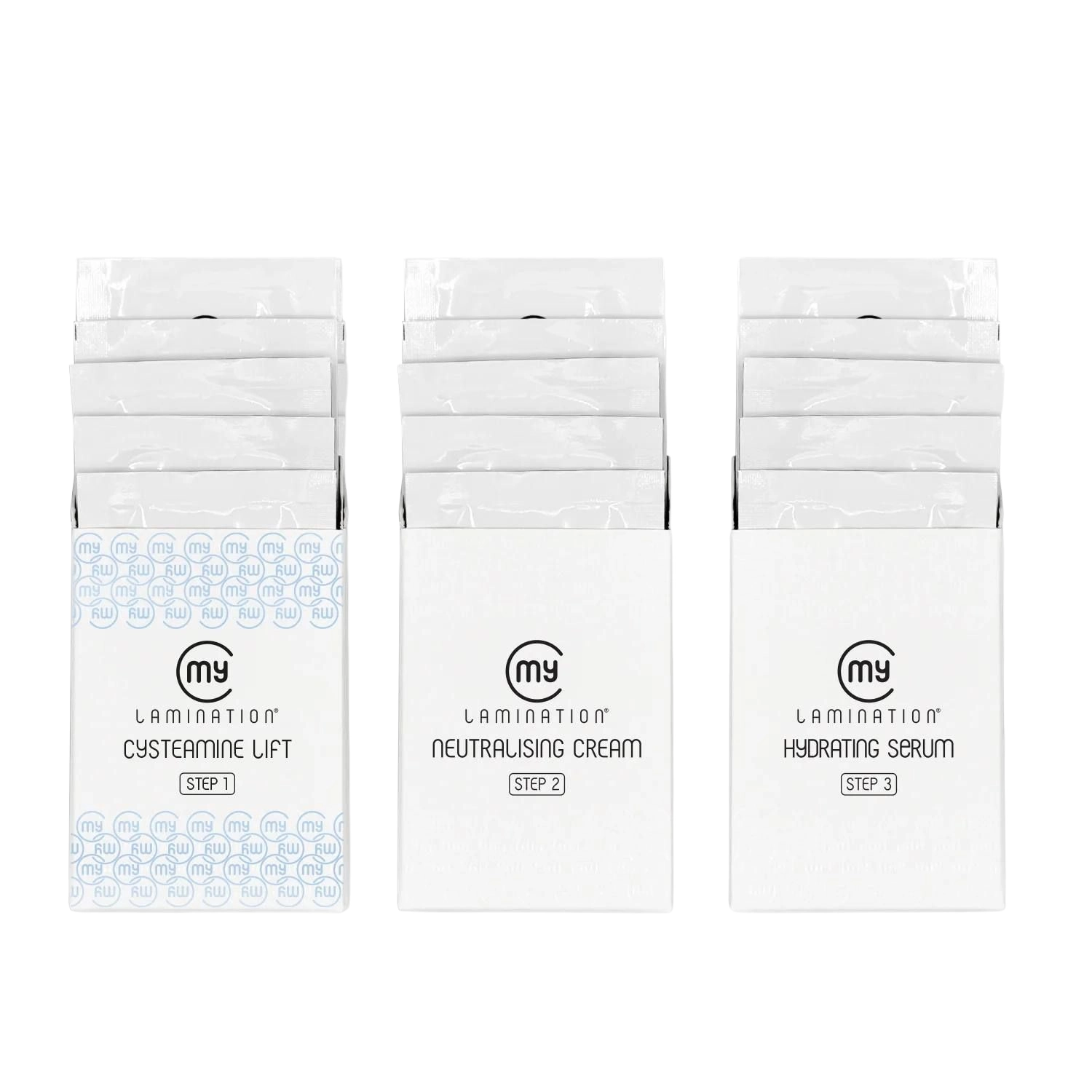 ערכת 3 שלבים להרמת ריסים קוריאנית, 15×1.5ml – My Lamination