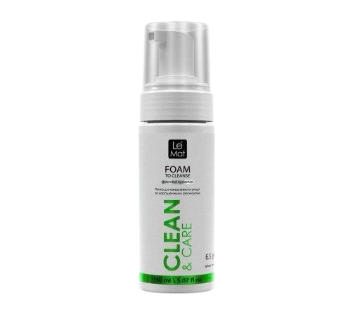 קצף לניקוי ריסים Delicate LE MAT Clean & Care 150ml pH 6.5