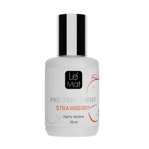 מסיר שומנים לריסים Strawberry LE MAT Pre-Treatment 15ml