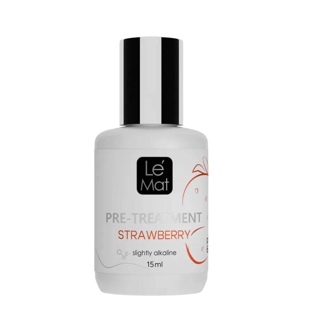 Обезжириватель для ресниц LE MAT Pre-Treatment Strawberry 15 мл