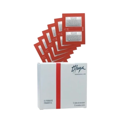 שלב 1 פרמננט ג'ל Thuya להרמת ריסים וגבות – 6 שקיות × 2ml