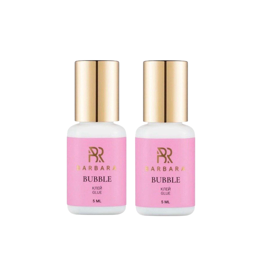 غراء أسود لتمديد الرموش Barbara Bubble 5ml – قطعتان