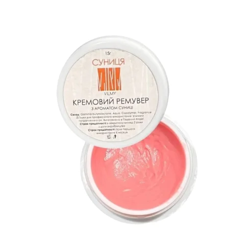 VILMY | Strawberry Cream Remover for Lash Extensions | 15 g